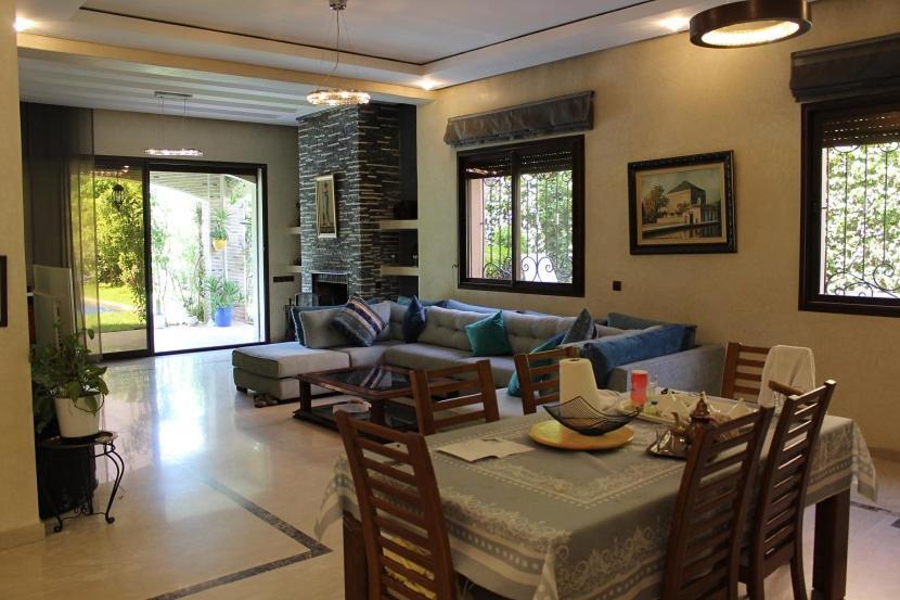 Magnifique Villa Avec Piscine Chauffee Que Pour Famille 마라케시 외부 사진