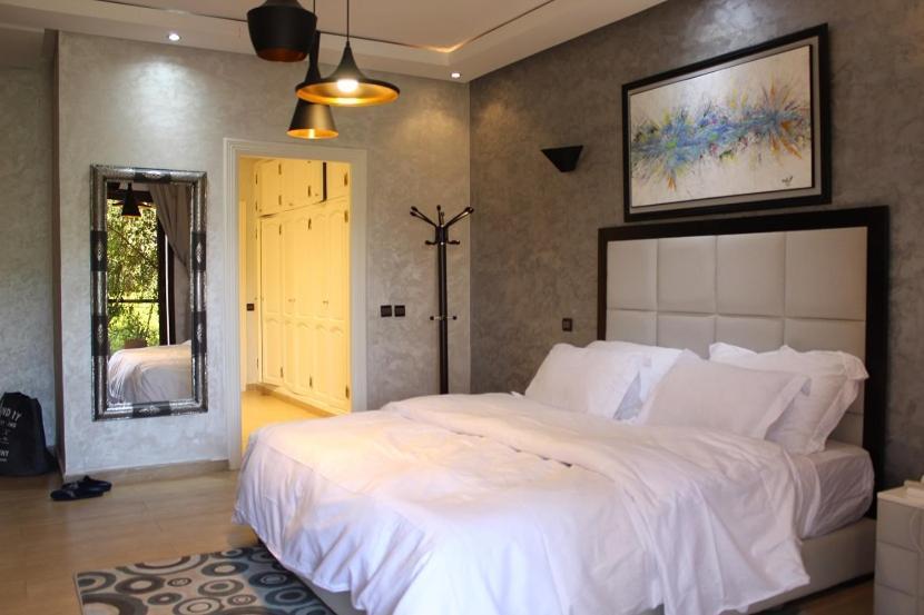 Magnifique Villa Avec Piscine Chauffee Que Pour Famille 마라케시 외부 사진